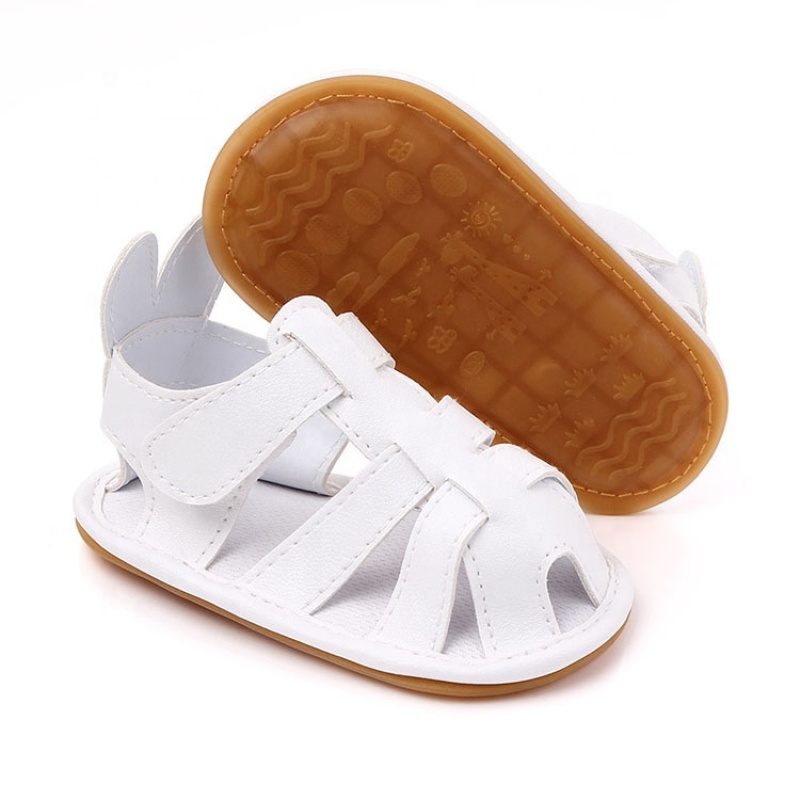 2021 black white brown toddler girl sandals comfort leather shoes