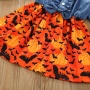 Halloween baby designers clothes infant denim patchwork dress