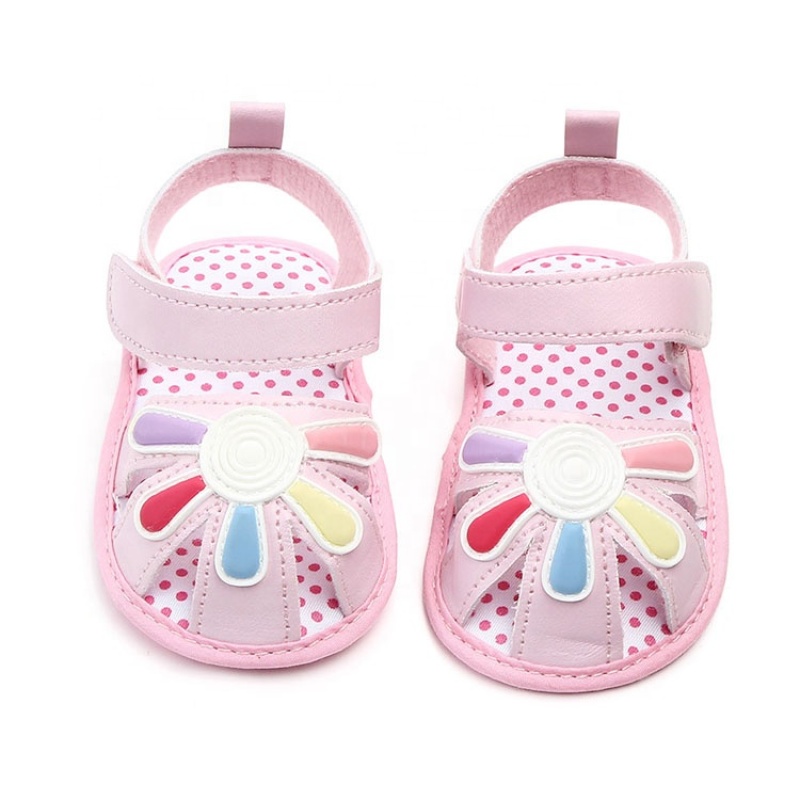 New Fashionable cute hollow out soft sole flower sandals