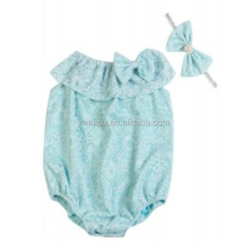 Fashion Style Baby Climbing Comfort Lace Beach Bella Siamese Summer romper
