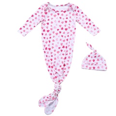 Baby Girls Footless One-piece Pajama Sets Wholesale