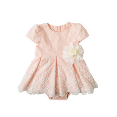 Pretty girl romper clothing wear one piece petti jumpsuit baby jumper dress romper
