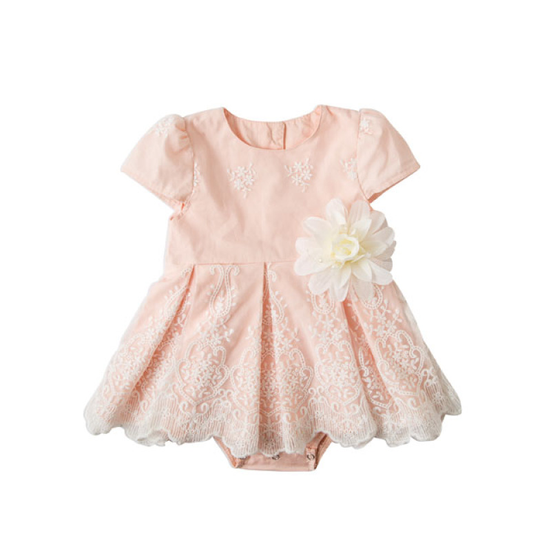 Pretty girl romper clothing wear one piece petti jumpsuit baby jumper dress romper
