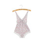 New products 2018 baby clothes vintage lace romper with high quality print