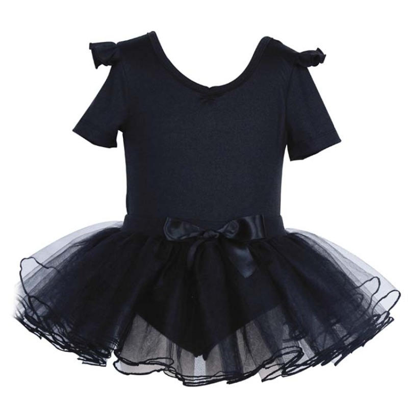 New design Cute Dance Costume Blue Wedding Kids Latin Wear Skirts Set Leotards