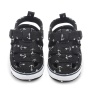 Hot saling baby shoes cotton hollow out buckle strap toddler boy sandals