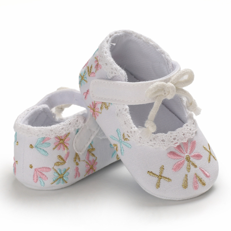 Manufactory Suppliers Boutique Fancy Breathable Baby Girls Summer Shoes and Sandals