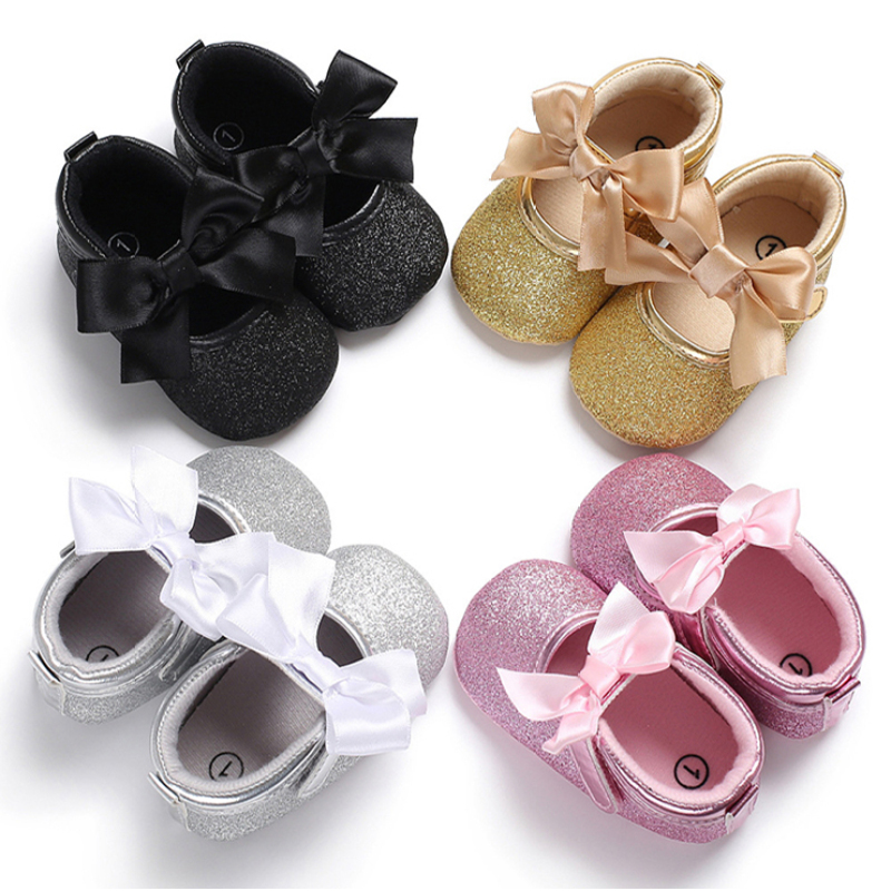 Wholesale American Style Cute Baby Infant Girls Boutique Wedding Shoes with Lowest Price