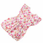 2018 summer hot selling soft cotton fabric floral print baby girl bubble romper
