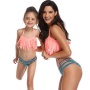 2021 Wholesale kids tassel high waist designer swimwear women
