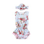 Custom Newborn Birthday Party Boutique Apparel for 0 1 2 3 Months European Baby Girl Small Size Dresses