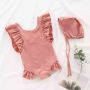 Winter Baby Girls Boys Warm Cashmere Rompers Long Sleeves Fleece Knitted Fur Jumpsuits For 0-3 Months Newborn