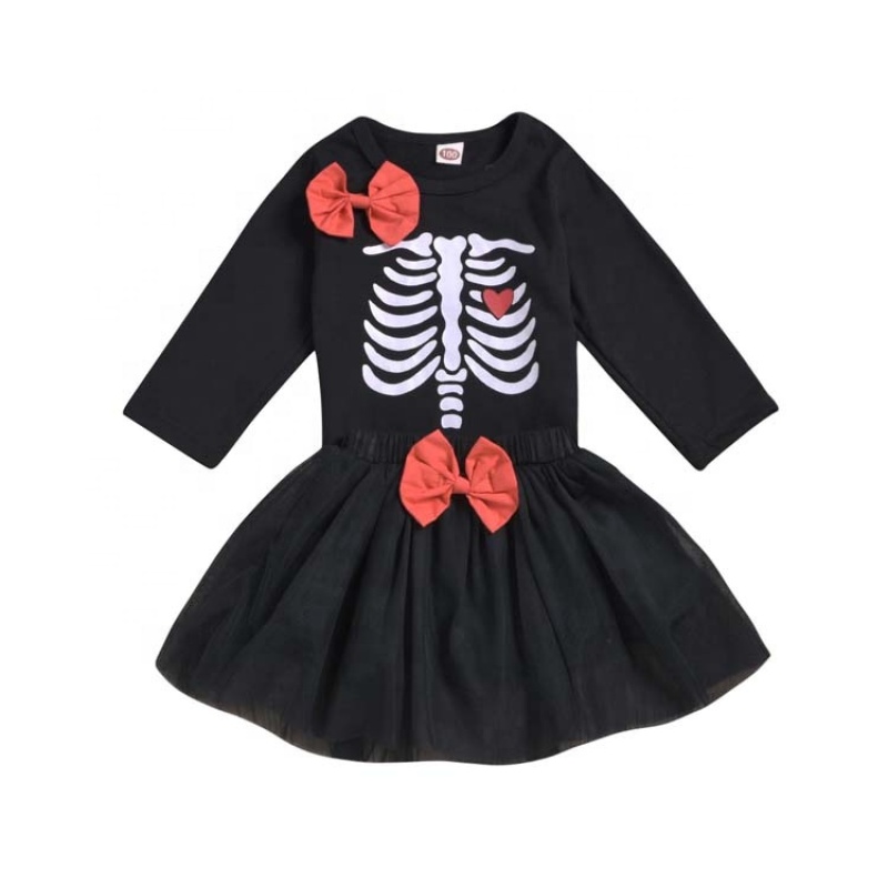 2021 fall infant halloween costumes black dress baby boutique clothing