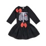 2021 fall infant halloween costumes black dress baby boutique clothing