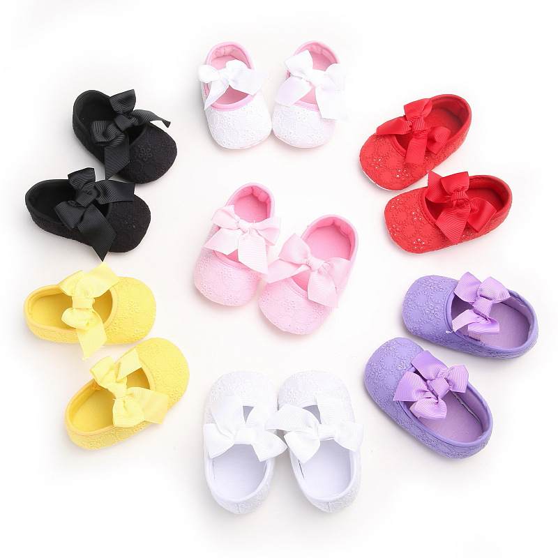 Latest Design Fancy Infant Newborn Girl Shoes for Sale