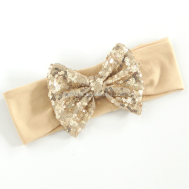 New Style Handmade Baby Elastic Crochet Headband For Baby Hair Decoration