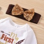 Favorite price thanksgiving day baby girls fashionable clothing tutu romper dresses