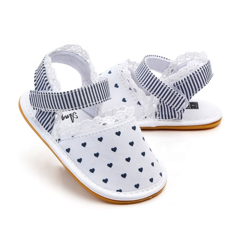 2021 cute newborn breathable baby shoes cotton sandals