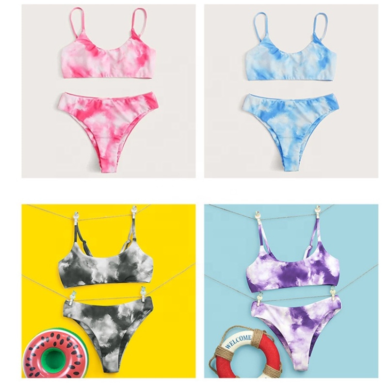 2021 summer high quality custom one piece swimsuits bikini flowers beachwear dress