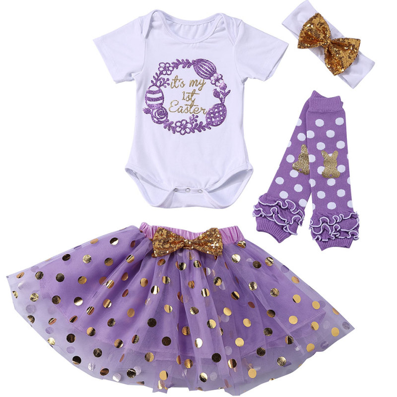 Girls Clothing Easter Baby Outfit Wholesale Boutique Clothing Set