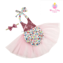 2018 trending products hot selling baby products sequin romper tutu set boutique cute baby party clothes