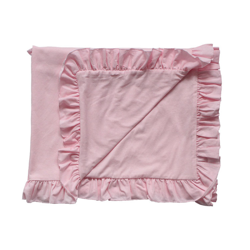 newborn pure cotton soft  skin friendly milestone baby blanket for winter