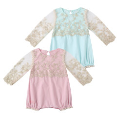 Best Selling Made In China  Cheap Baby Clothes Long Sleeve Baby Girl Romper