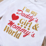 Wholesale Fashionable Baby Toddlers Rompers With Tulle Skirts Set for Girls
