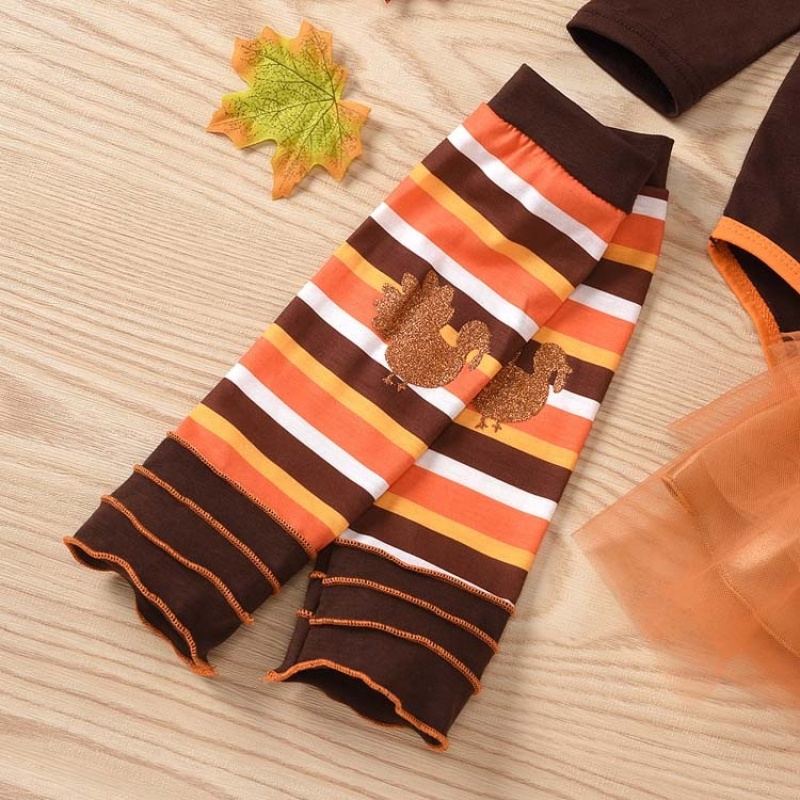2021 newborn cute turkey cartoon baby designer cotton rompers