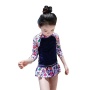 New design fashion high quality black two piece swimsuit skirt swimwear