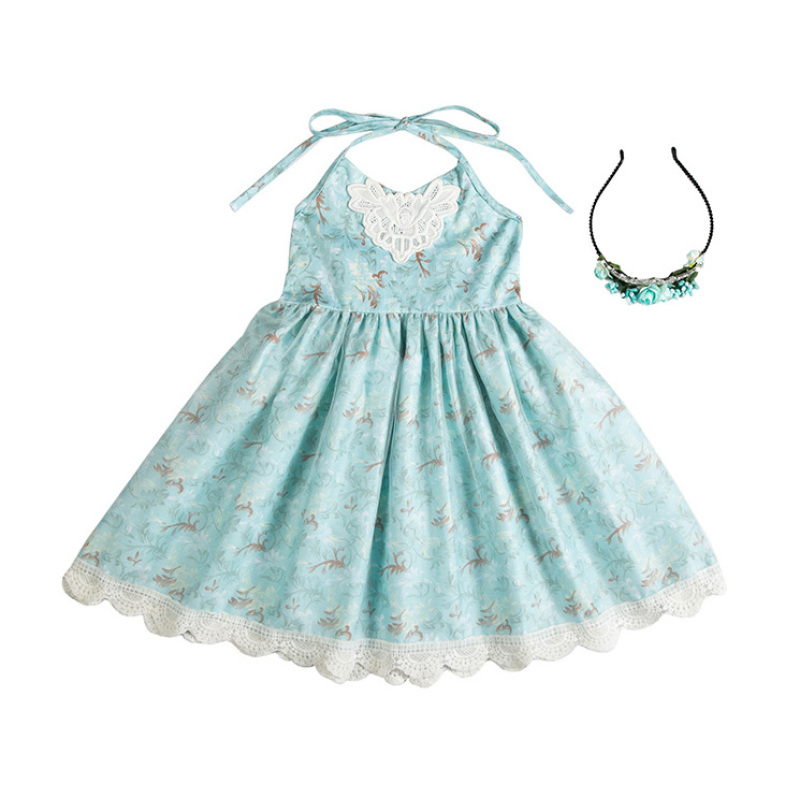 Wholesale Children Boutique Casual Dress For Girls 