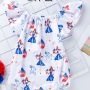 2021new fashion 4th of july baby girl romper set