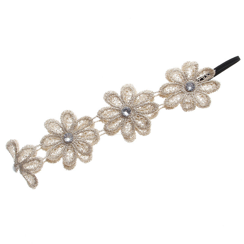 New Design Flowers Baby Elastic Headband for Photography