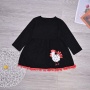 2021 thanksgiving day high quality cute baby black tassel trousers dress clothing sets
