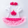 Wholesale Birthday Cute Baby Clothing Toddler Outfits Set
