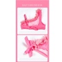 New style high quality adjustable bikini bottoms pink floral swimwear