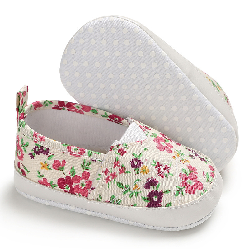 Promotional Fashion Designer 1year Baby Toddlers Girls Polka Dot Shoes for Casual Wear