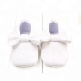 Summer Cheap Baby Girs Tassel Mocassin Shoes Soft Leather Chocolate Gold Flat Infant Sandals