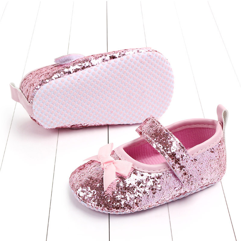 Wholesale Top Design Sweet New Born Baby Girl Shoes for Daily Wear