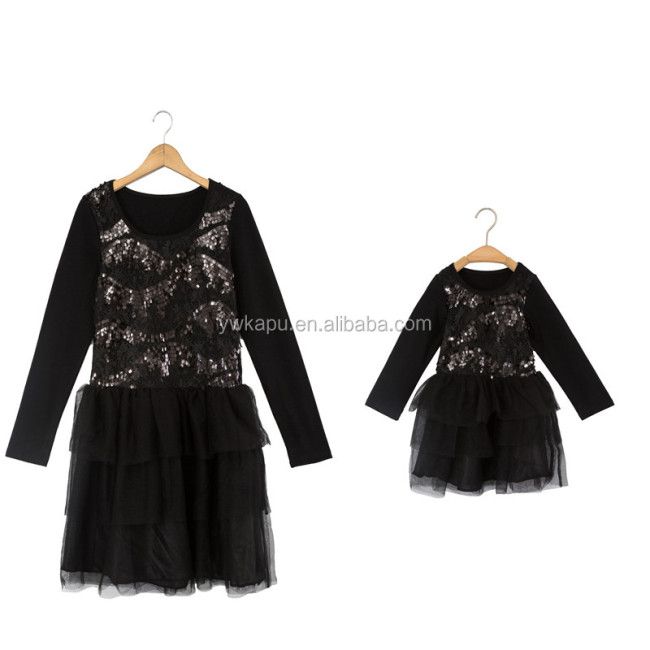 Wholesale popular new arrival mother and daughter clothes for mother and daughter