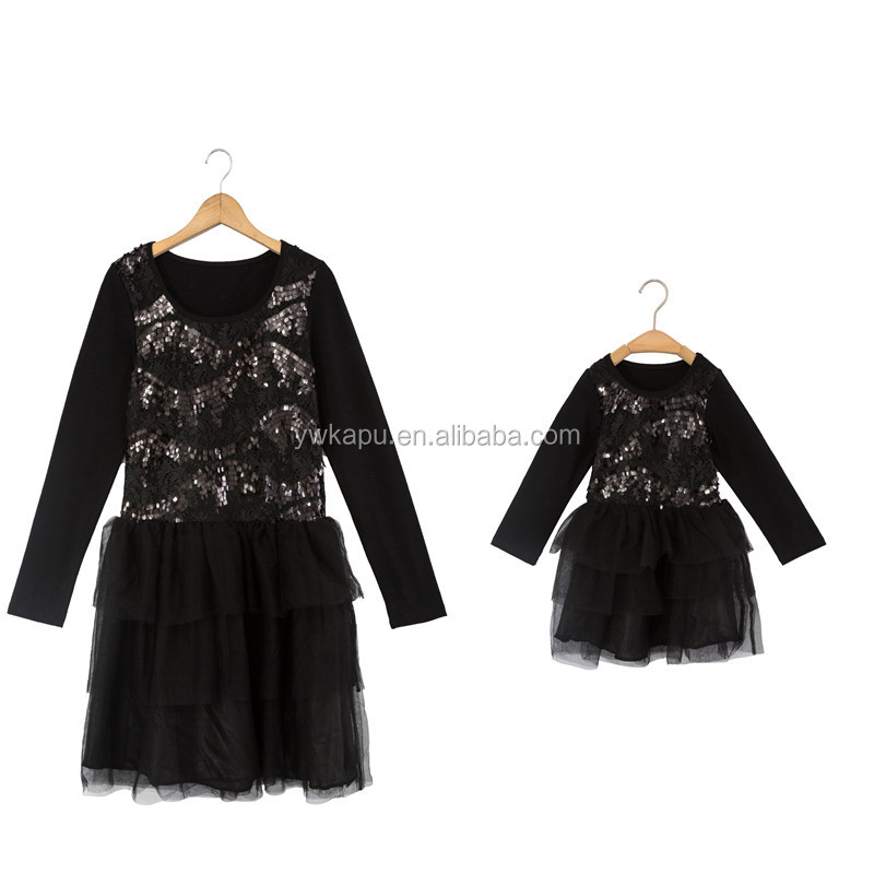 Wholesale popular new arrival mother and daughter clothes for mother and daughter