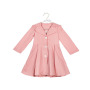 Baby girl clothes warm outwear winter outwear flower toddler waterproof coats