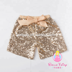 2020 Wholesale children's boutiquebulk baby sequin shorts baby clothes
