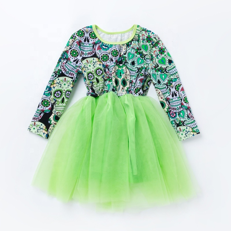 Halloween luxury 2021 girls tutus baby kid 1 year boutique sets