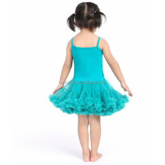 Factory Sale New Style Baby Girl Rosette Dress For Party Wear