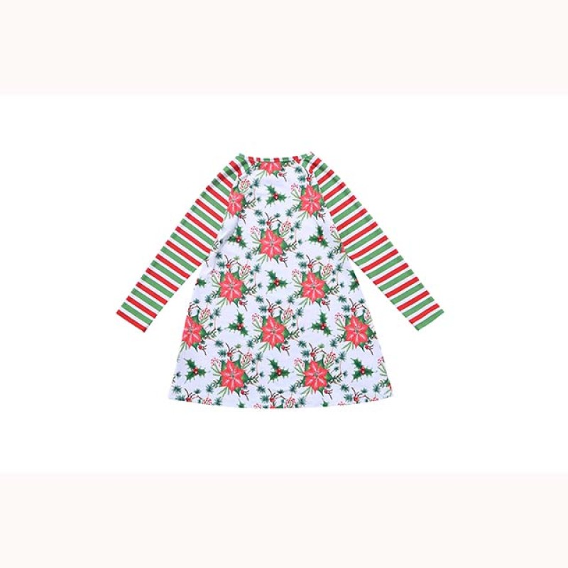 Wholesale Stylish Newborn Baby Boutique Clothes Birthday Holidays Dresses for Girls of 1 2 Year Old