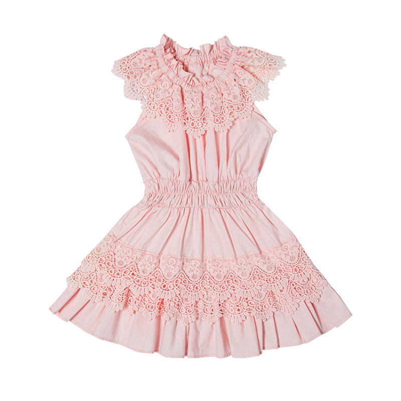 Wholesale Stylish Newborn Baby Boutique Clothes Birthday Holidays Dresses for Girls of 1 2 Year Old