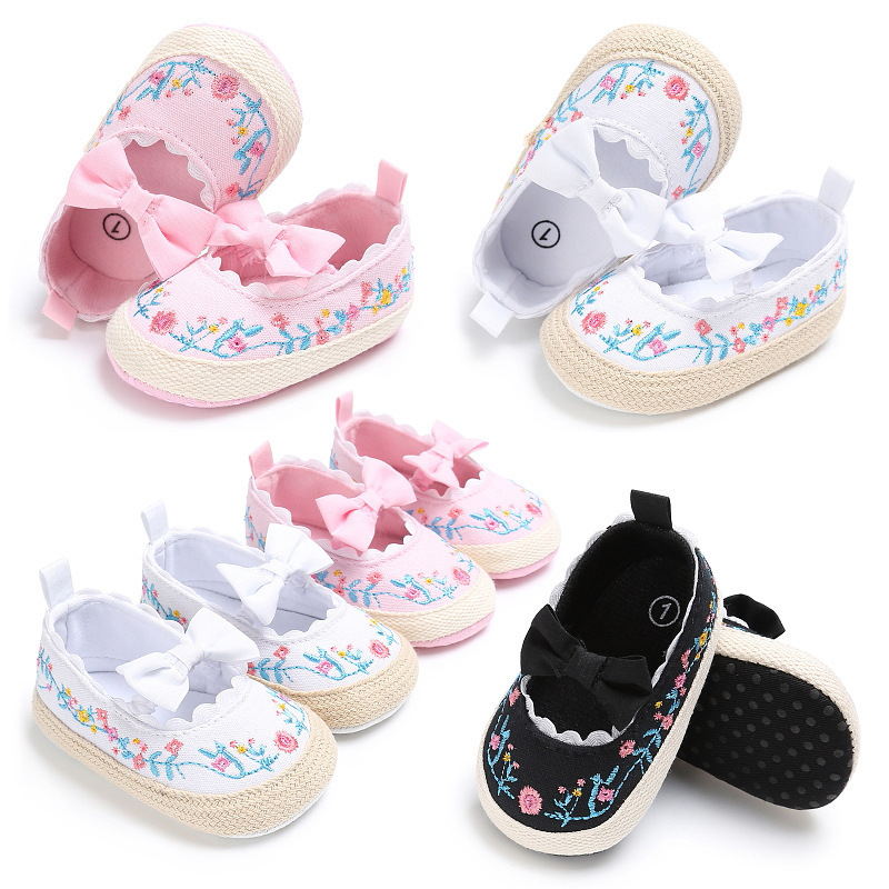 Promotional Casual Wear Beautiful Baby Newborn Girls Shoes for Sale