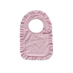 Factory selling soft skin friendly lace adjustable buckle baby bandana bibs cotton