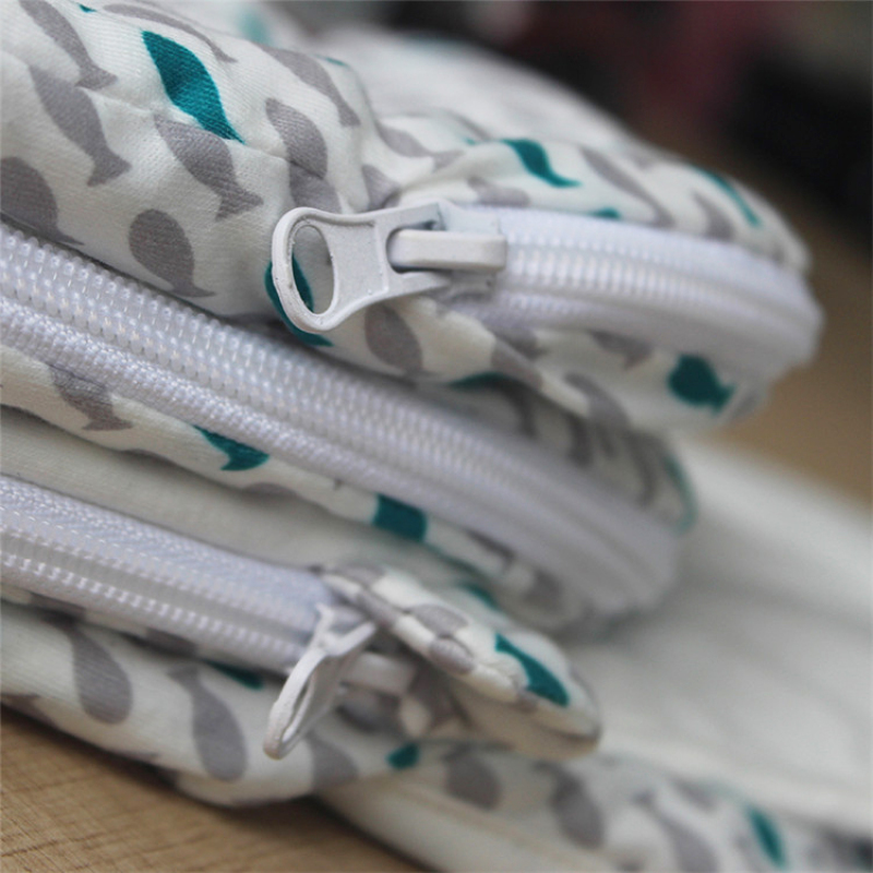 Manufacture super soft cotton breathable muslin newborn baby winter warm swaddle bag blanket